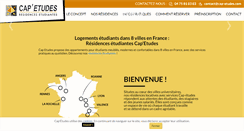 Desktop Screenshot of cap-etudes.com