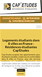 Mobile Screenshot of cap-etudes.com